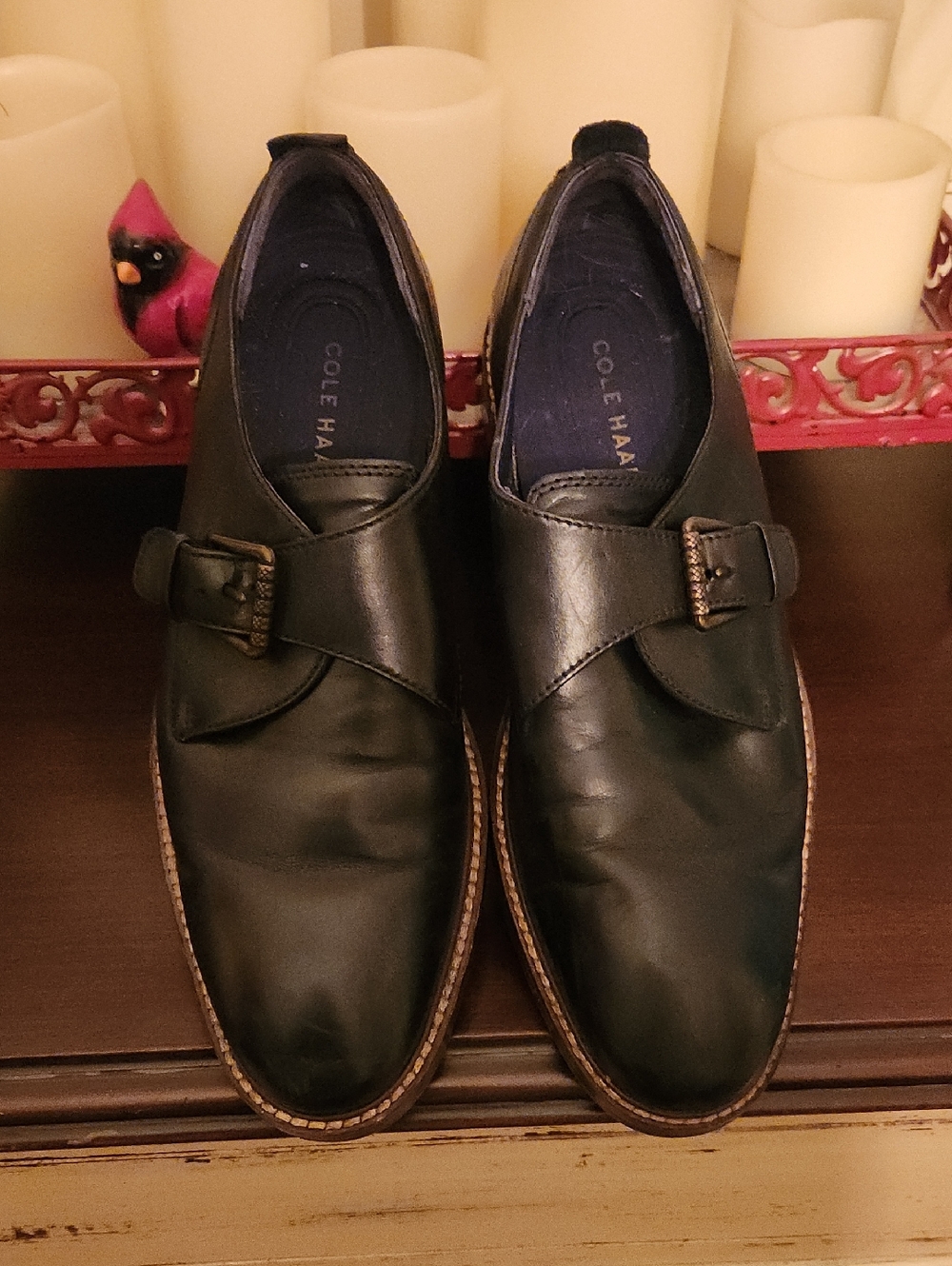 Cole Haan SZ 8M Kennedy Single Monk Strap Oxford
